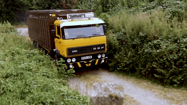 Video: 1984 cattle truck still going strong in 'Rebel' county