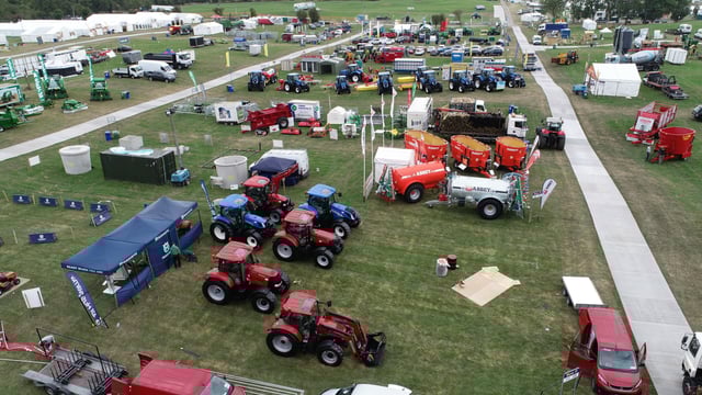 Pics: New and old machinery at yesterday's Tullamore Show