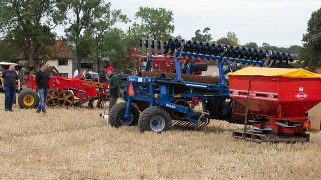 Auction report: Ploughs, presses and drills go under the hammer