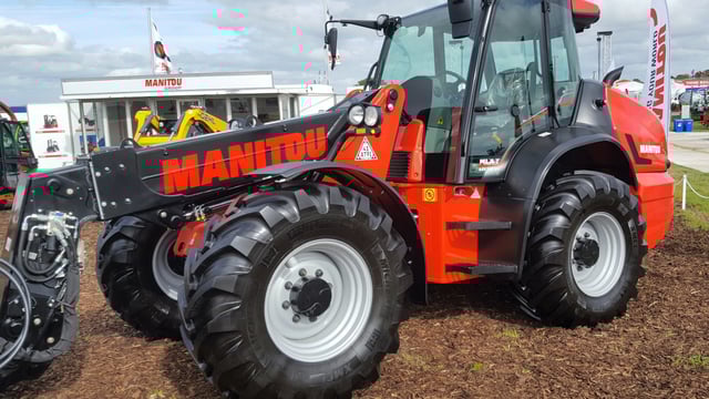 'Ploughing 2018': New-look telehandler from Manitou touches down