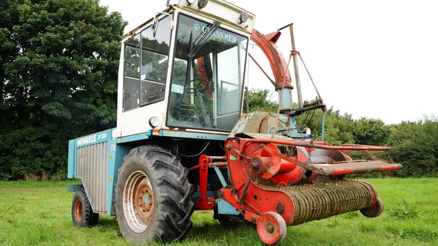 Classic corner: A self-propelled forage harvester with a difference...in Co. Cork