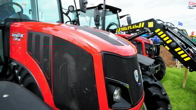 ArmaTrac gets a 'spring' in its step at the 'Ploughing'