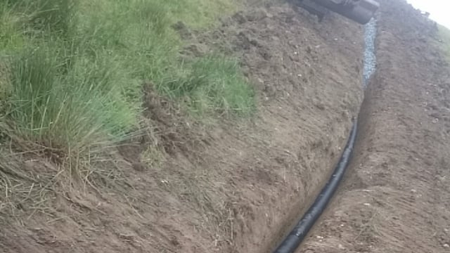 Drainage work must deliver over a prolonged period of time
