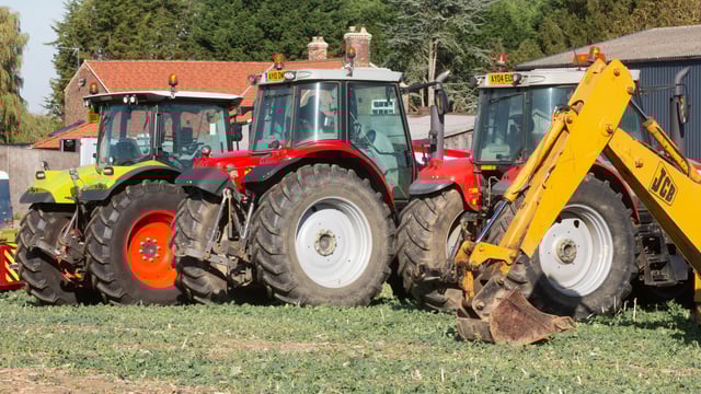 Auction report: MF and Claas tractors, plus a Lexion, under the hammer