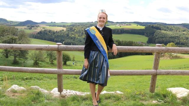 Meet one of Austria's beauty queens using tradition to promote farming