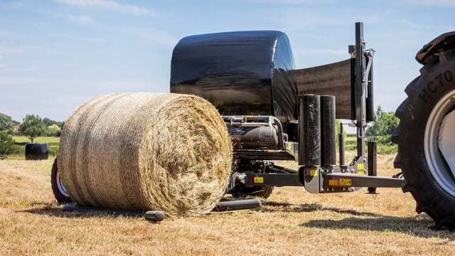 A 'straight-forward' trailed wrapper...from Massey Ferguson