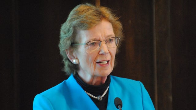 Mary Robinson: Farmers should feel part of climate solution