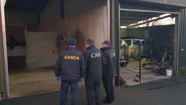 Organised crime gang hit by CAB raids in Meath and Dublin