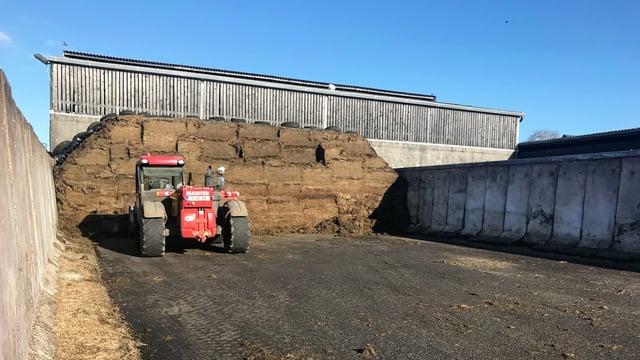 My silage pit is disappearing; how can I calculate if I have enough?