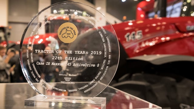 Case IH gets 'Tractor of the Year' award; but for which model?