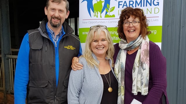 Mayo family host Syrian farmers on social farming placement