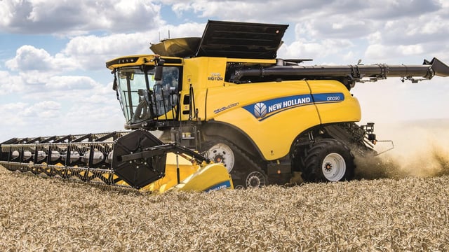 Harvest season: Modern combines and ground compaction