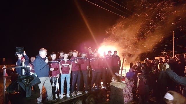 Mighty Mullinalaghta returns to heroes' welcome at crossroads
