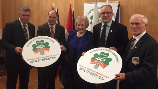 European Ploughing Contest 2019 launched in Wexford