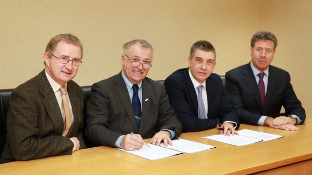 Frank O'Mara officially takes over Teagasc role as Boyle retires