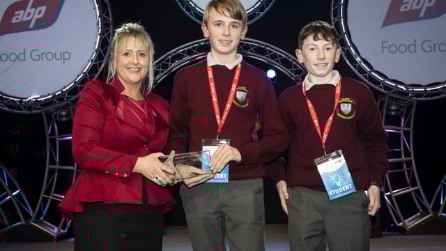 Cork students awarded ABP safety prize at BT Young Scientist 2019