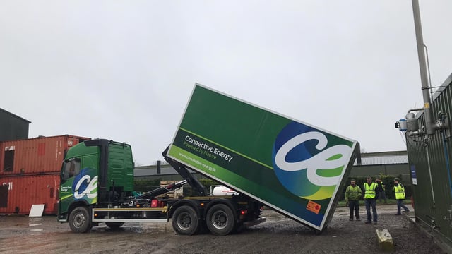 First commercial delivery of biomethane leaves Nurney today