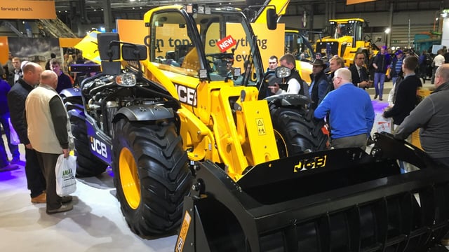 LAMMA 2019: New cab for JCB telescopic handlers