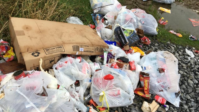 Waterford farm hit by post-festive dumping