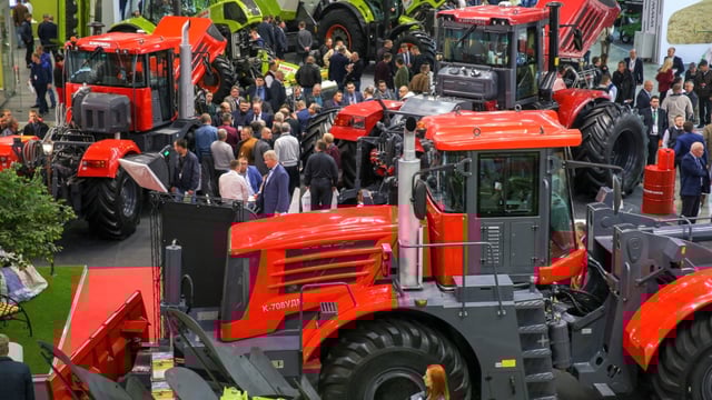 Kirovets built 2,400 tractors last year. How did 1 end up in Ireland?