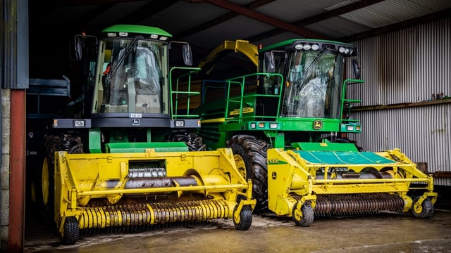 Pics: Silage kit prepped for big contracting machinery auction in Co. Roscommon