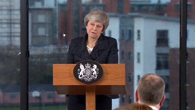 May reassures 'full protection for cross-border cooperation'