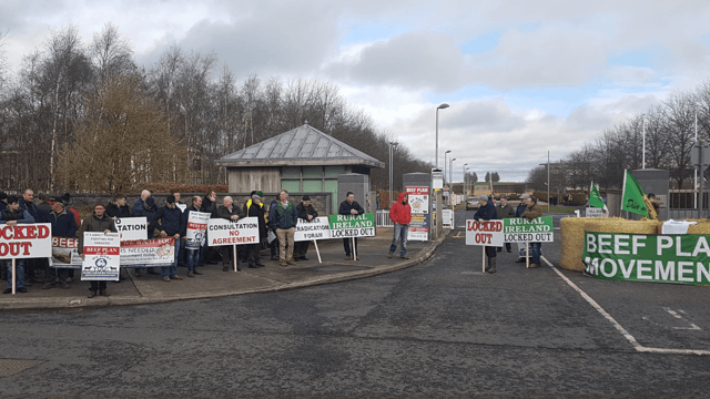 Crowds gather at Beef Plan Movement protest outside TB Forum
