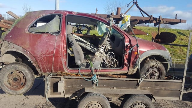 Captured Ka and ridge plough 'carted' off in Kilkenny