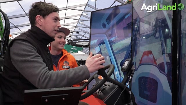 Video: Getting to grips with a 'virtual' front-end loader in Punchestown