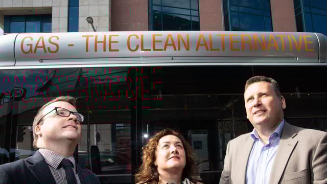 Ireland's first 'biogas bus' makes maiden voyage today