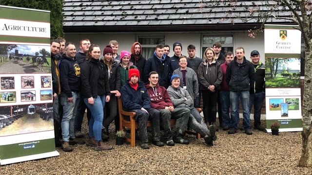Gurteen ag college team 'transform' courtyard at residential service