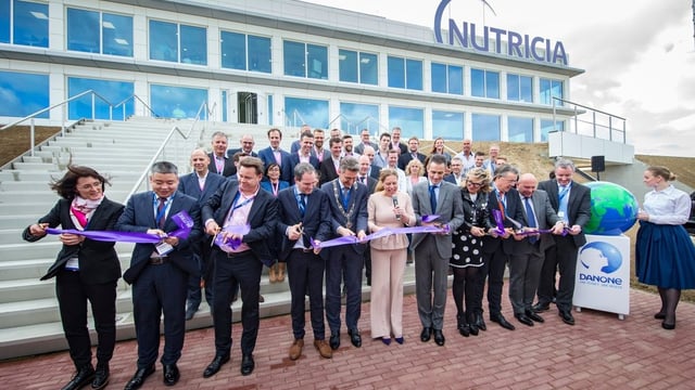 Danone opens new €240 million production facility