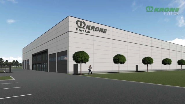 Krone turns the sod on new 'lab' for future machine testing