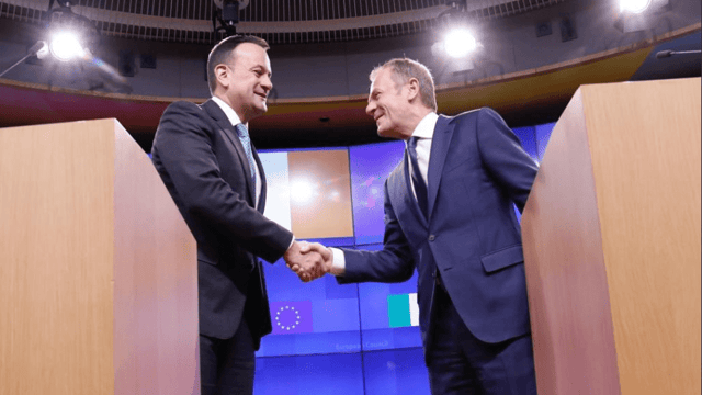 Varadkar and Tusk talk Brexit, amidst Westminster turmoil