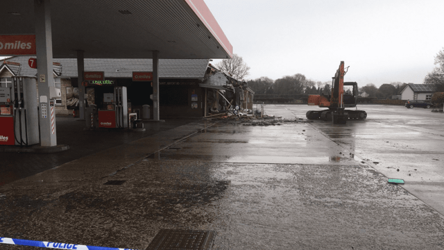 Thieves 'caught in the act' during rural ATM raid