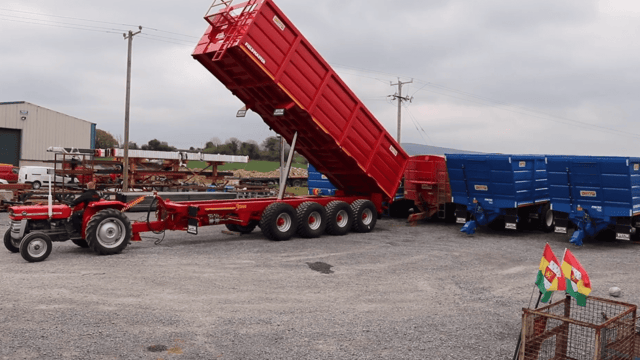 Video: MF 135 to embark on charity tractor run from Germany to Cork