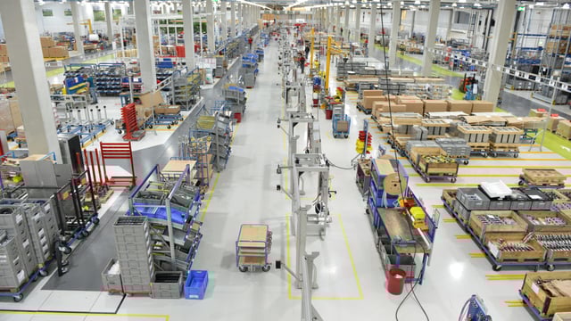 Producing 80 robots/week in the Netherlands