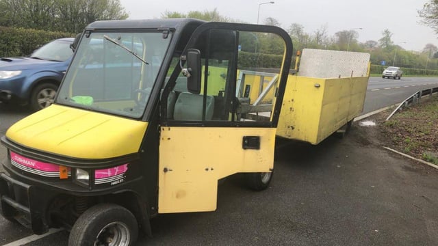 Trailer combo of a different kind gets 'bunkered' by Gardaí