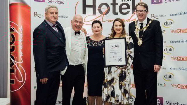 Cork farming couple receive innovation in hospitality gong