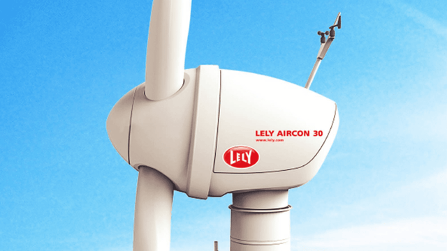 Lely 'continues its focus' by selling wind turbine operation