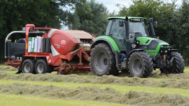 Is €10/bale (including plastic) a fair rate for baling and wrapping?