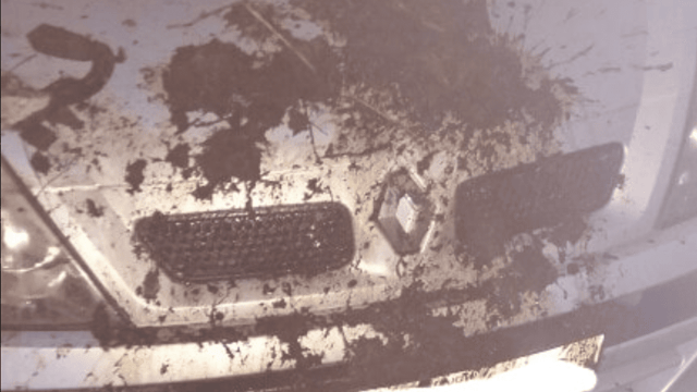 Election candidate's car vandalised with manure