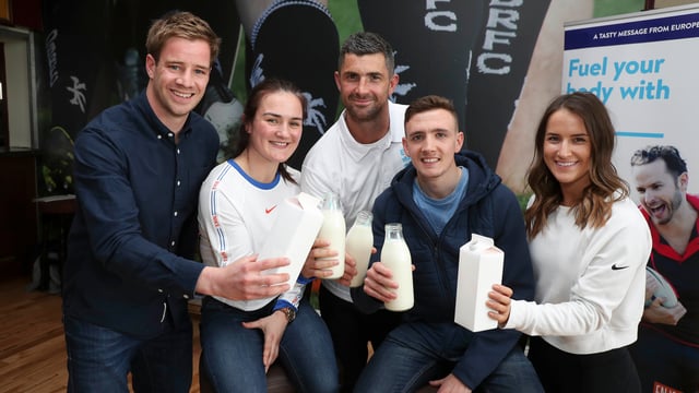 Rugby star Kearney educating youngsters on importance of milk