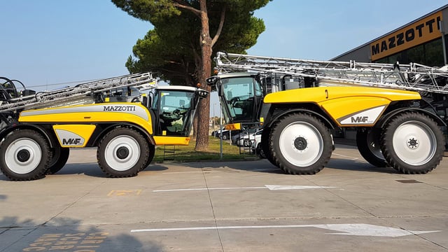 Big debut for Italian-built self-propelled sprayers