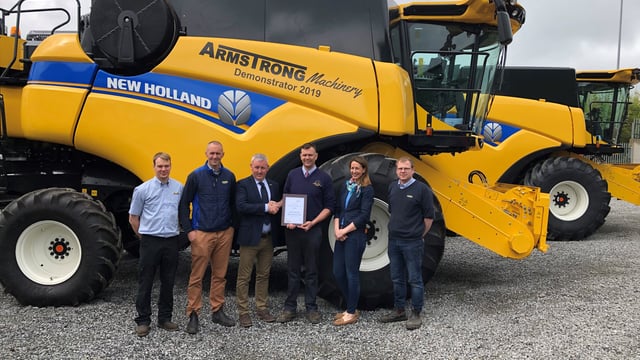 Armstrong Machinery confirmed as Irish 'Dealer of the Year' for New Holland