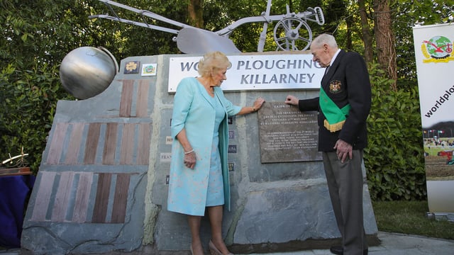 1st World Ploughing Contest on Euro soil commemorated in Kerry