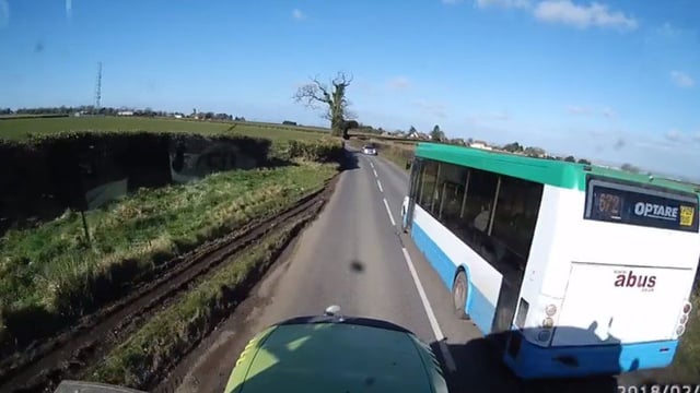 Stark tractor footage highlights issue of dangerous motorists