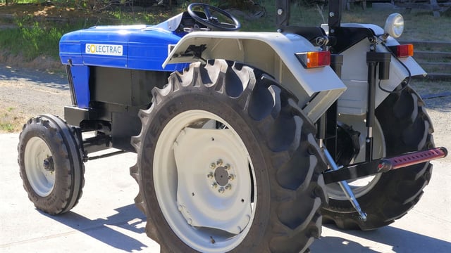 Fully-electric 'utility' tractor can run for 'up to 8 hours' on a charge