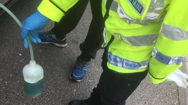 Driver slapped with hefty fine following use of green diesel