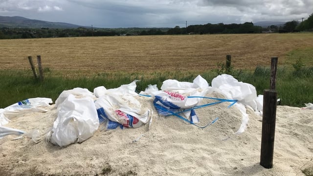 Fertiliser bags slashed in vandal attack on farm